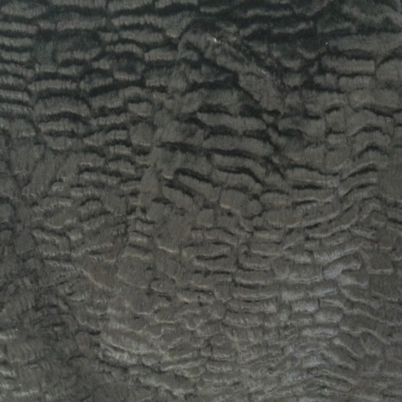 Talbots faux Persian lamb.Black size M Petite.Black jacket - Picture 11 of 16